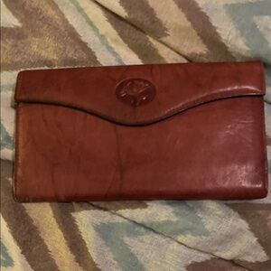 Buxton Rich Brown Leather Wallet